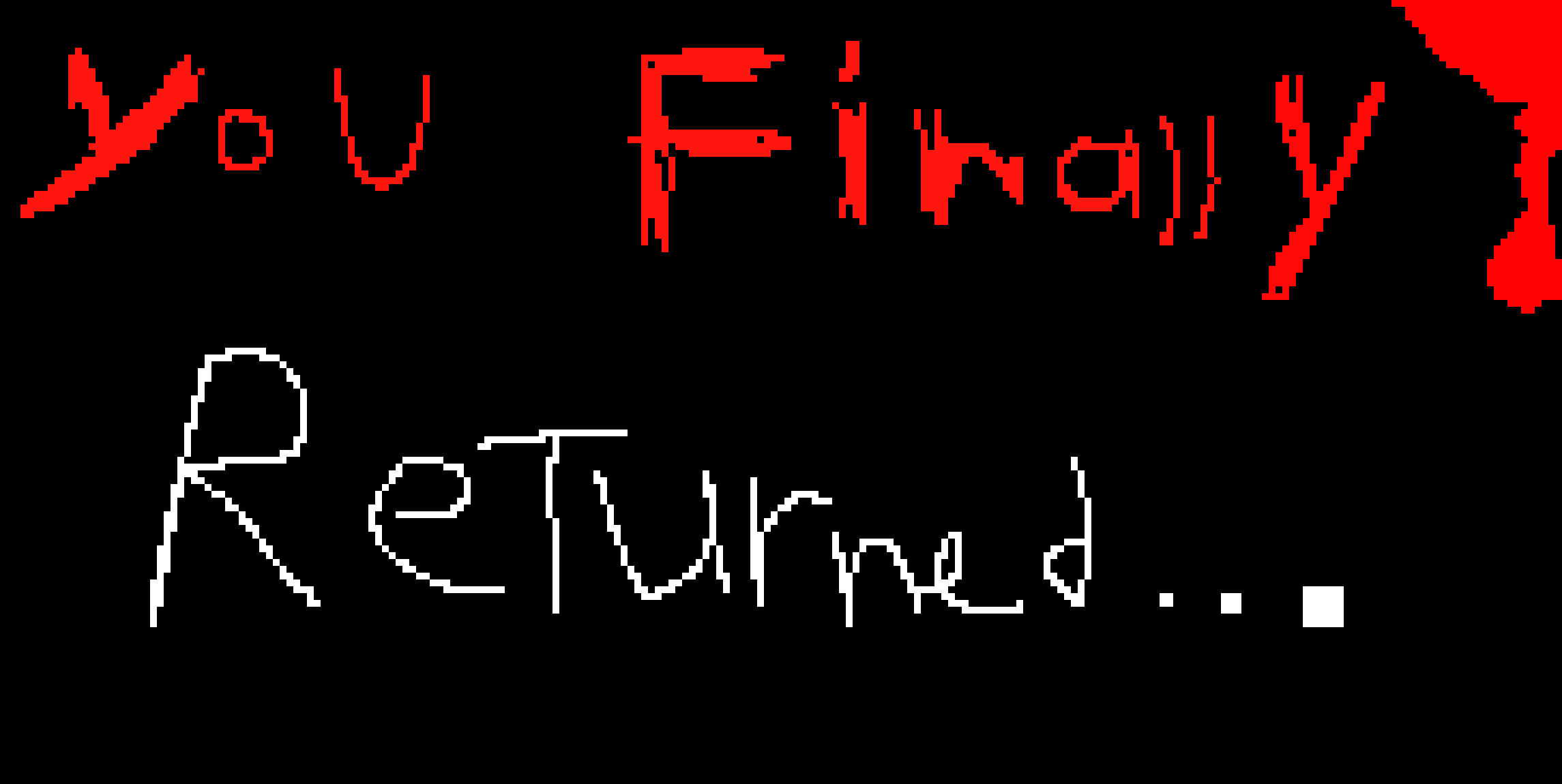 [f33835] You finally returned message