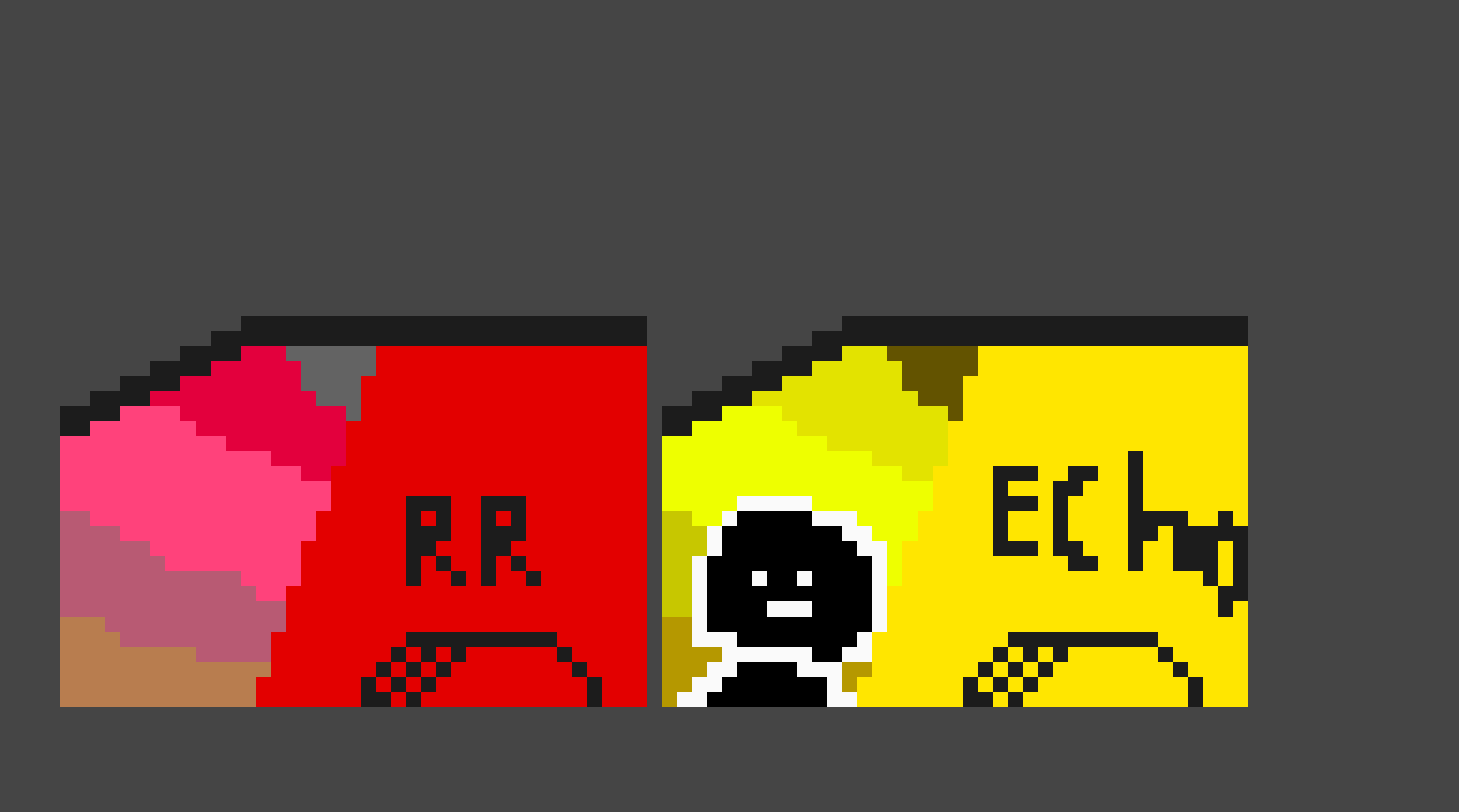 guess its just us then. READY? GO!