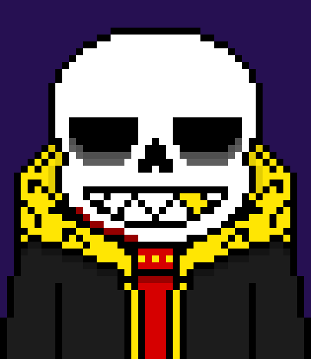 [b0efee] *tps back to his own au* Ug that asshole. I can't believe i have to constantly save hes stupid ass