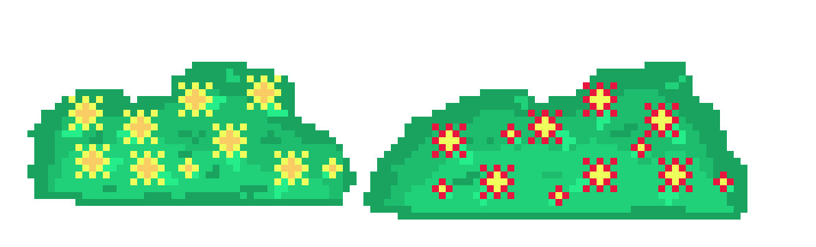 [854455] Flower Bushes