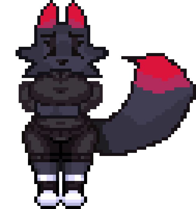 [365c37] Silly Furry Wolf (PTH/Paths The Wolf/Paths Hollie Ways] {Crossed arms}