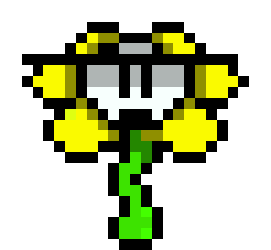 [7b3d0a] Flowey The Flower![My Version][Who gonna stop me?]