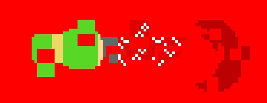 Glitches behind frisk then sends 5 slash projectiles at them then 2 of the slash projectiles appeared behind them if they turn around or block *