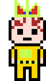 [55a909] danganronpa pixel sprite Obelesh Oba