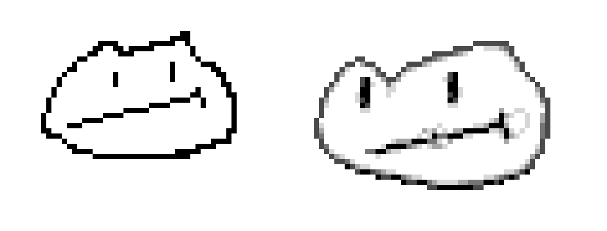 you do notice this isn't my character,its just a scrible i did,but thanks anyways-Ro,the shitiest sprite maker of pam