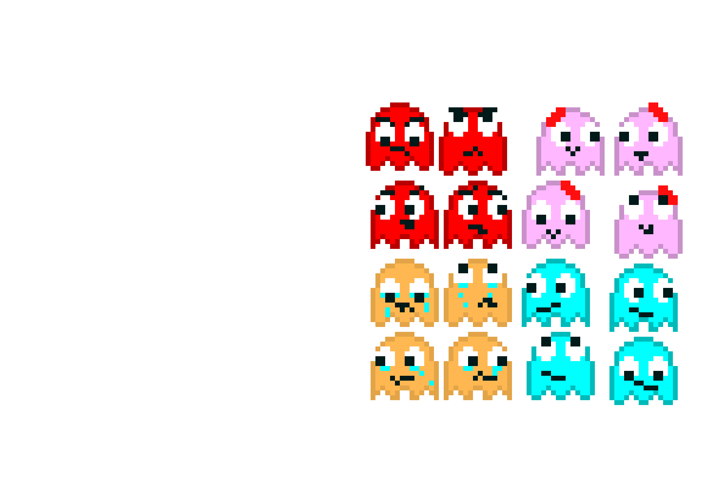 [aba901] ghost for pac man