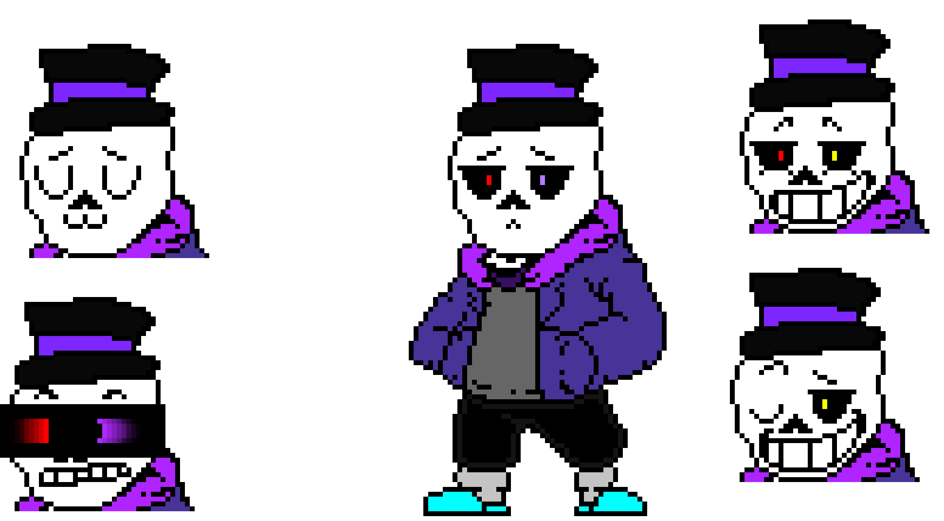 Kelso The skeleton sherrif remade to look like post because i was bored