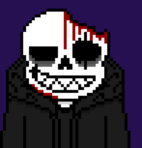 [a21b1c] *dodges very quickly, grabing the axe as it goes by. He then cuts Voidtale into half and throws the ax into his chest