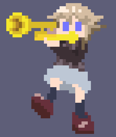 [777455] You're on the right path Pinky *She made her trombone appear*