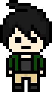 danganronpa pixel sprite base