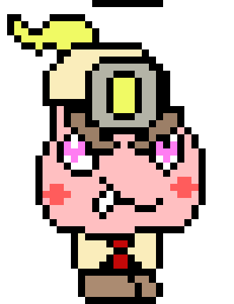 *Overhearing the conversation* He thinks I'm cute....? *She squeals and goes home.*