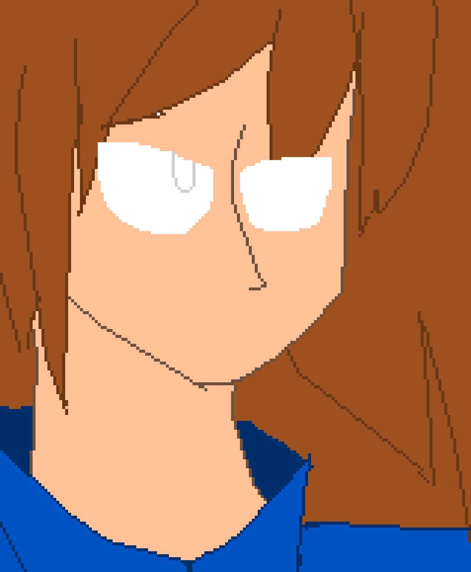 [7d34c9] my eyes are blue irl, and im talkin about Para the OC, dummy