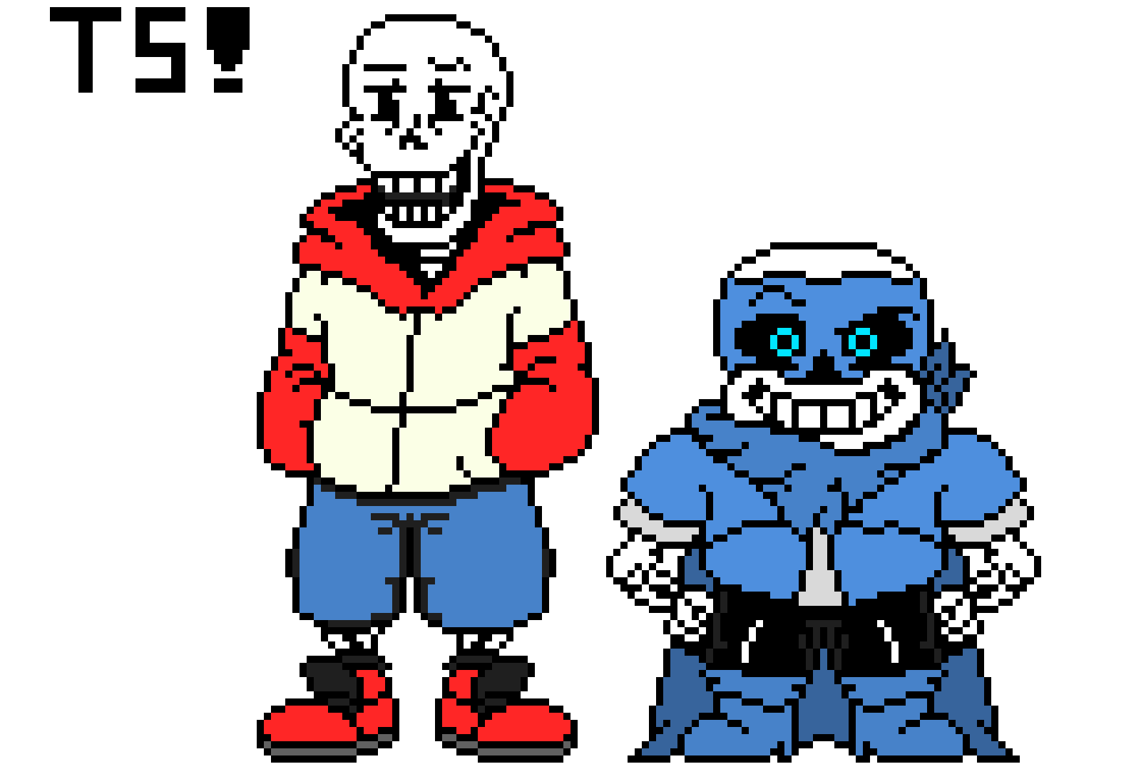 TS! Underswap Sans & Papyrus