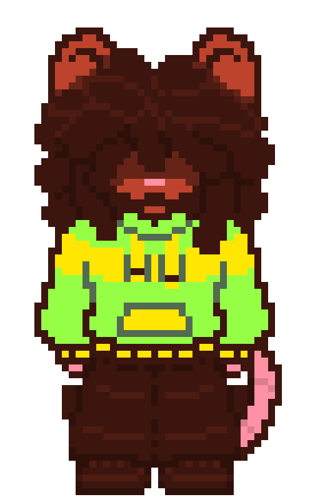 [4ccd60] realizing i can just make a new shade of brown for the pants