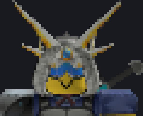 [32284a] *his goggles seem to be analyzing for the most effective weakspots*