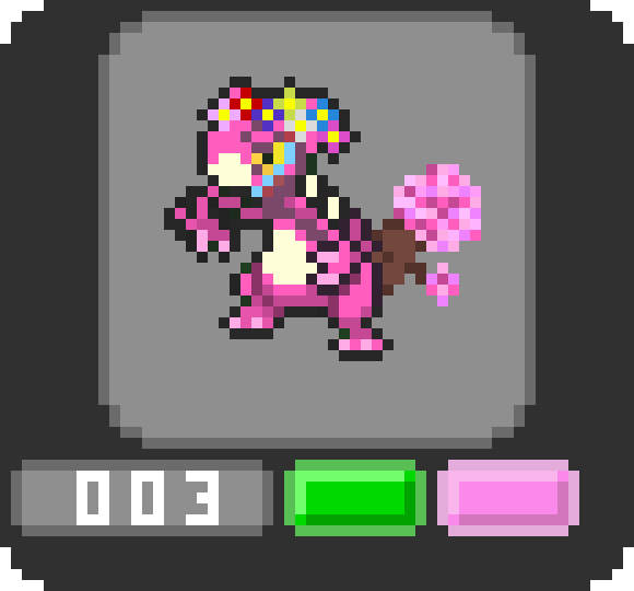 [03f286] Unovan Sceptile dex