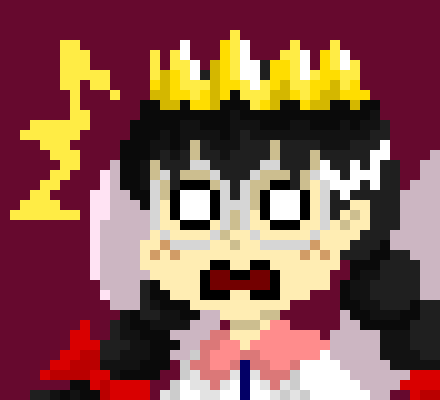 [b48161] Oh dear-! *she would get hurt by the fake flamberge. Prince fluff would try and tie up the fake flamberge with his string, but was only able to for a moment. Queen ripple tried to help and protect taranza, ado, and ribbon though, so they wouldn't get hurt*