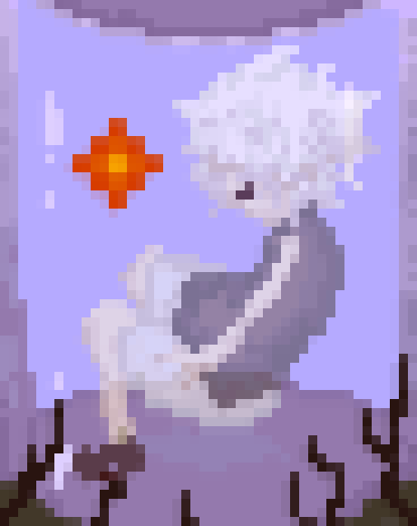 [777455] *Just then, a "fire ball" (as to what it seems to be) had attacked some of them from behind. As that happened, distant laughter could be heard, distorting as it continued*