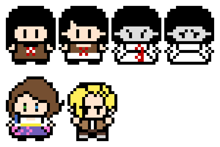 [3b2191] Pixel girls