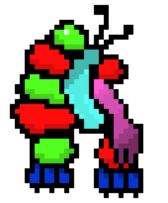 [9974a0] Caterpillar monster  