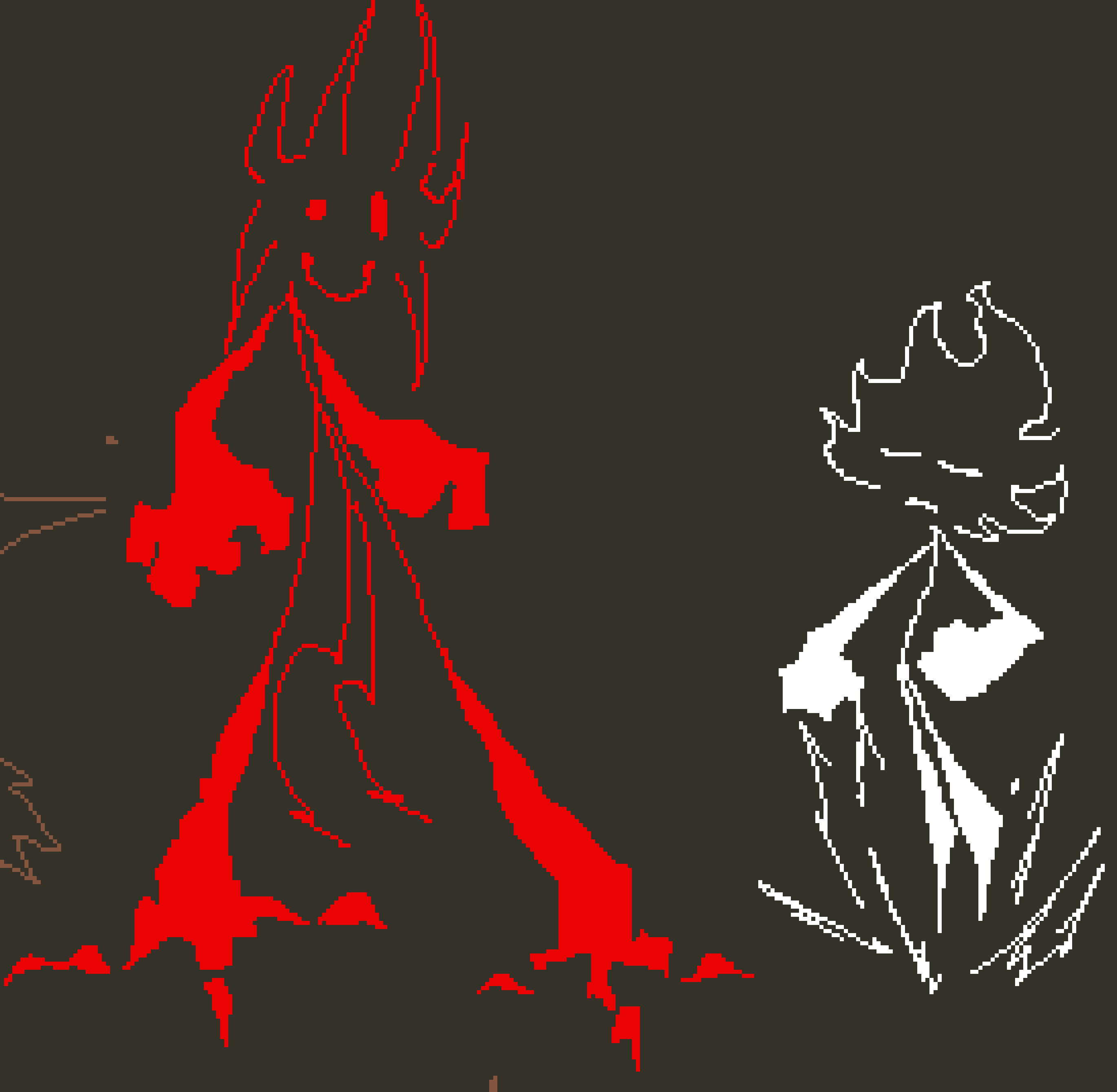 [7eebab] well I'm sure you've seen me talk about it before but erm, the idea I have is since virtus is supposed to be bigger no matter what his whatever the form will be called instead of being half horse will be like a messed up dragon