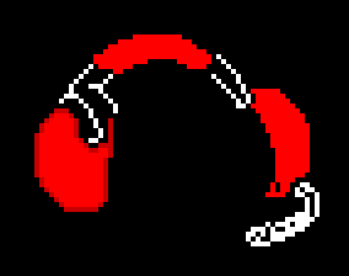 *he turns to dust* *his head phones are there*