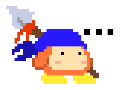 [777455] I----- I don't know what's going on!! B-but--- Magolor-- could you possibly try to teleport Drawcia here--?