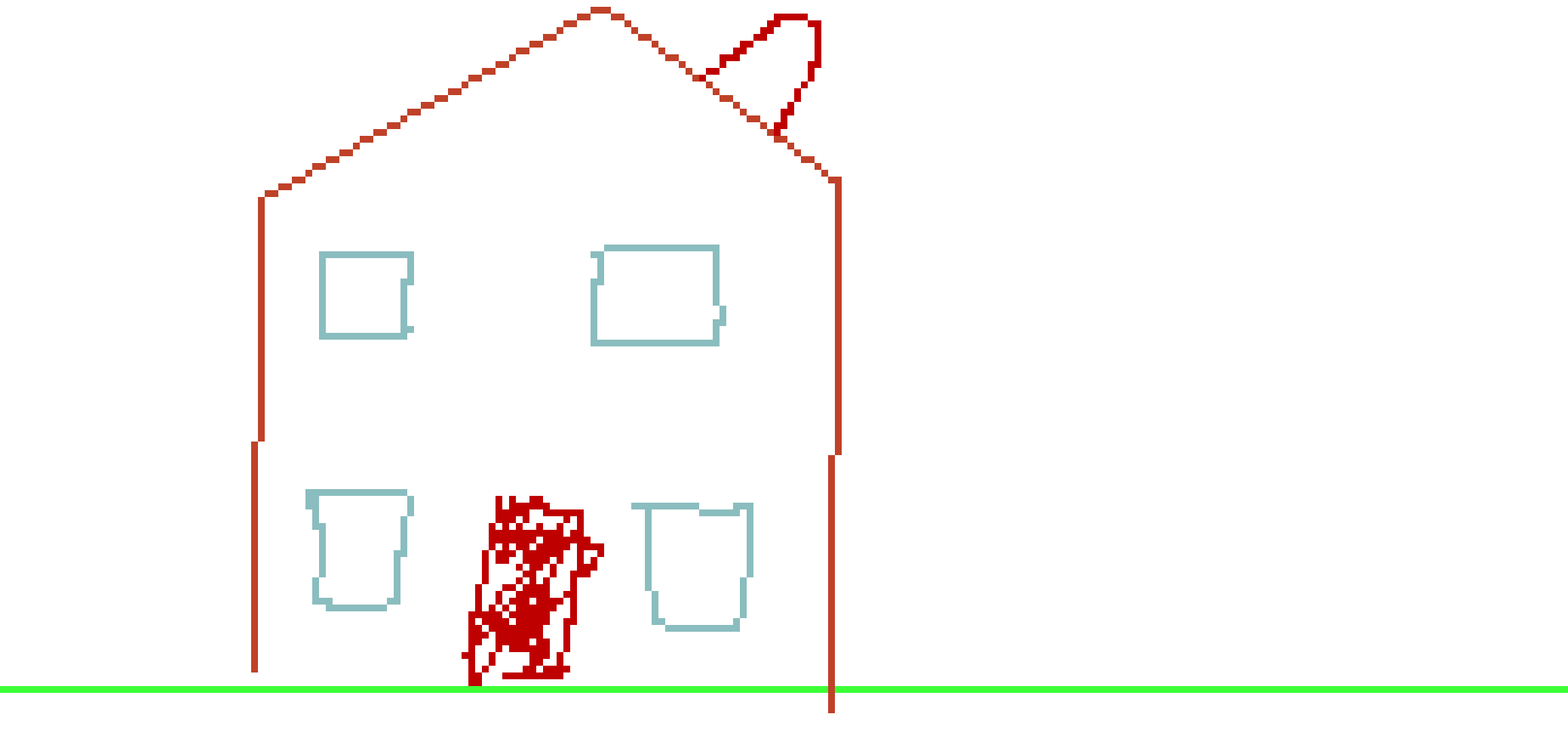 [7b0b99] pixel house 