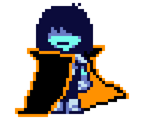 [770e22] Deltarune kris with shadowmantle