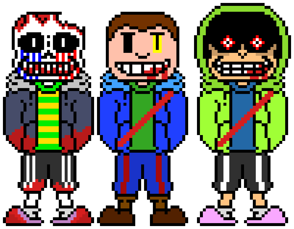 [d6b045] Trio of Regretful Suffering