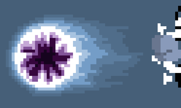 [cd168a] .... *he shot an energy sphere at Vividria*