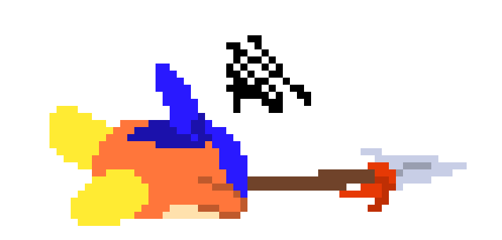 [777455] *Eventually, one after the other, all 3 of them landed somewhere. They entered a world of... distortion... It was eerie, it was hard to describe. The hands that attempted to grab Magolor before was no where in sight, in fact, life didn't seem to be existing here at all....* O-ow.....