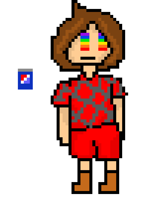 i now have rainbow eyes *read desc if you want to know why*