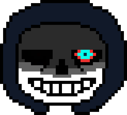 [1bc418] lil dust (snowdin) head