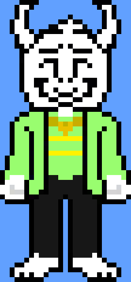 [Fannon:Asriel] *the room lit up as he summoned stars*