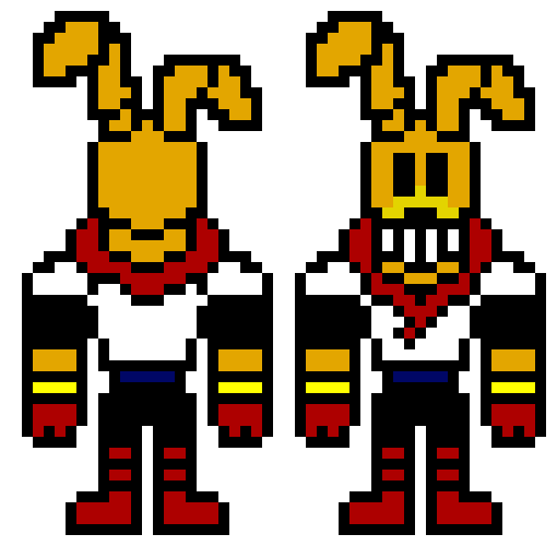 FnafTale - SpringTrap As Papyrus (KamuiSenketsu) 
