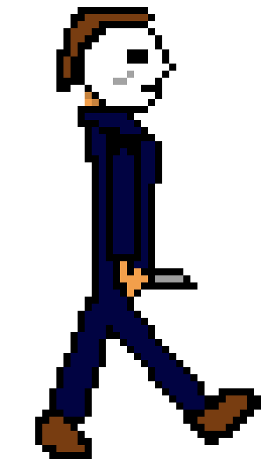 [134aa7] Michael myers walk