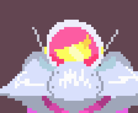 [777455] *Susie's Mech Suit would then appear, and she began to try both dodge Drawcia's attacks and hit her.*