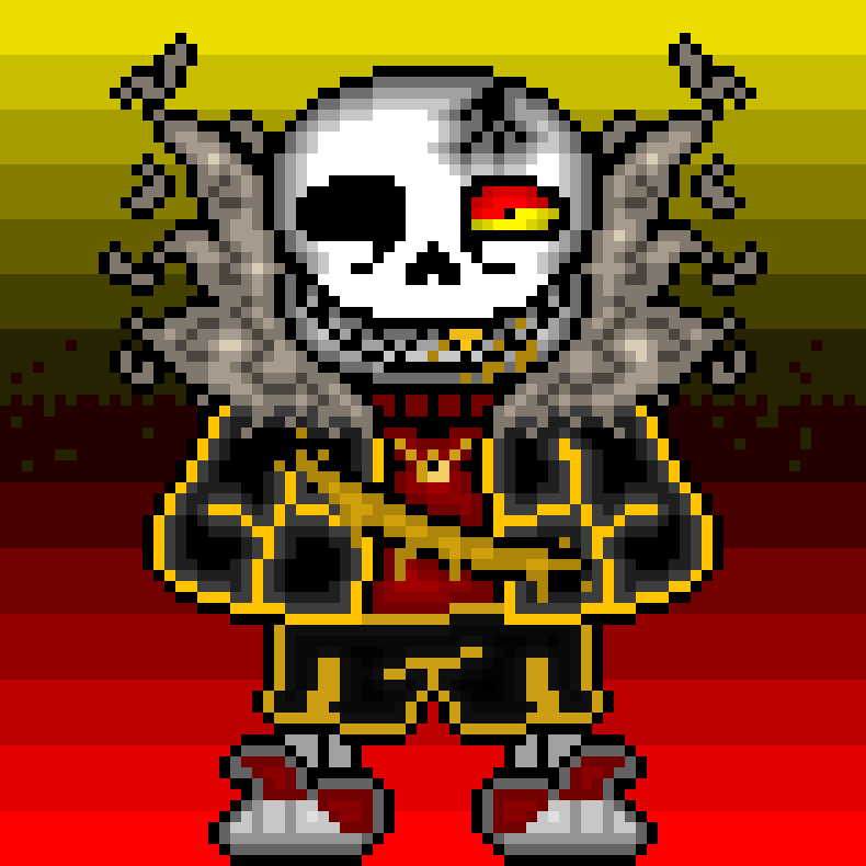 [670d58] Catastrophe Fell Sans Phase 2 (Design 1) W/V2Background