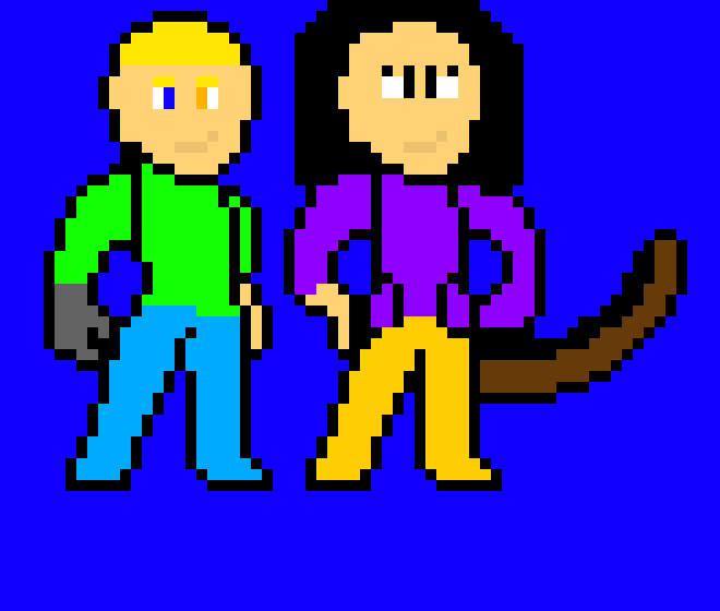 DBS Oc's Spruce Mustared and Pumplie Earth clothes 