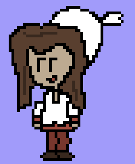 [771111] Undyne pixel art 