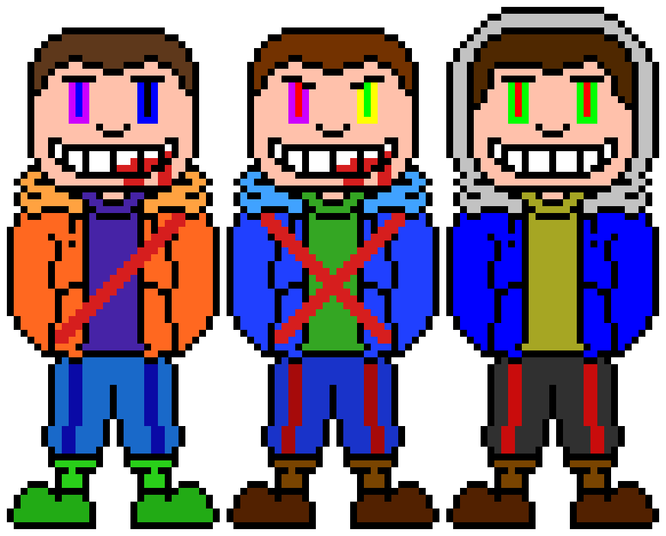 Me: alright either the Murder Former Time Trio or TerrorDustDust might help us