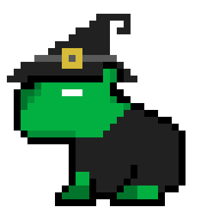 [5b16ba] Witch Capy