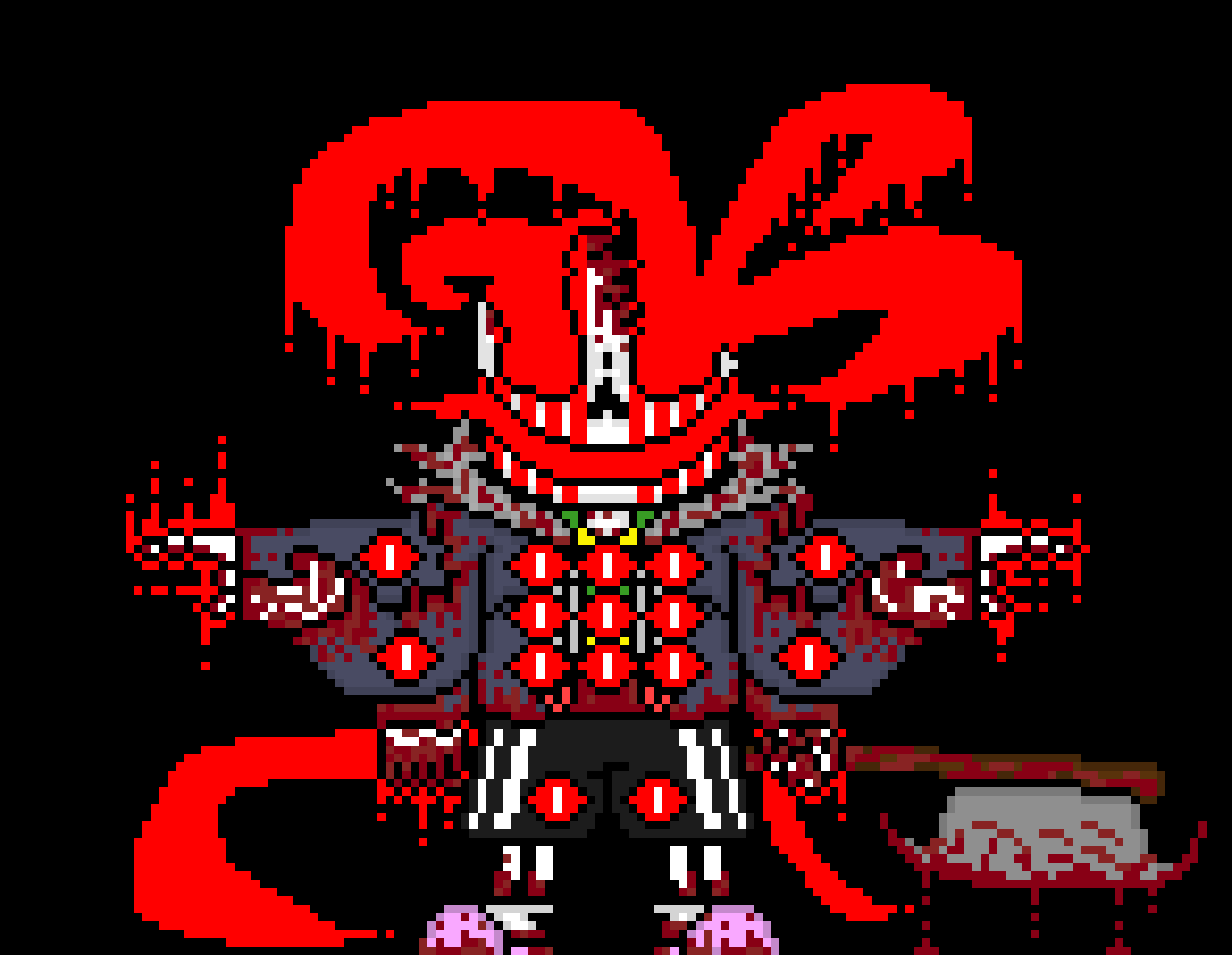 [e8cb42] Quintuple! Terror: kiddo i have already killed you multiple times Chara/Frisk (=