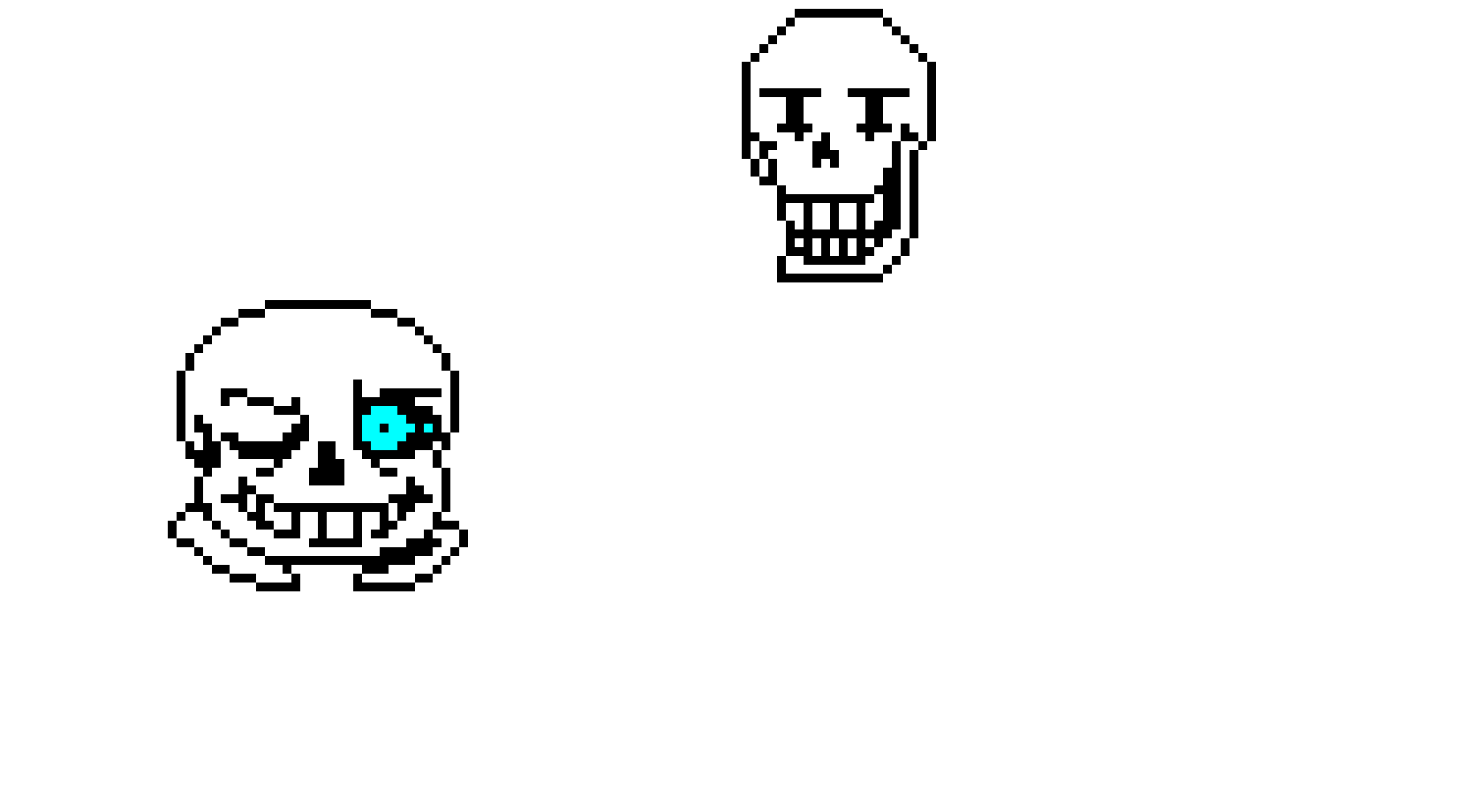 Undertale Sans and Papyrus The Skeletons.