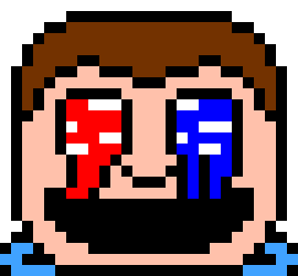 [d6b045] Idle: Jacob, Up: Matrix, Down: Terror, Left: Acid and Right: John