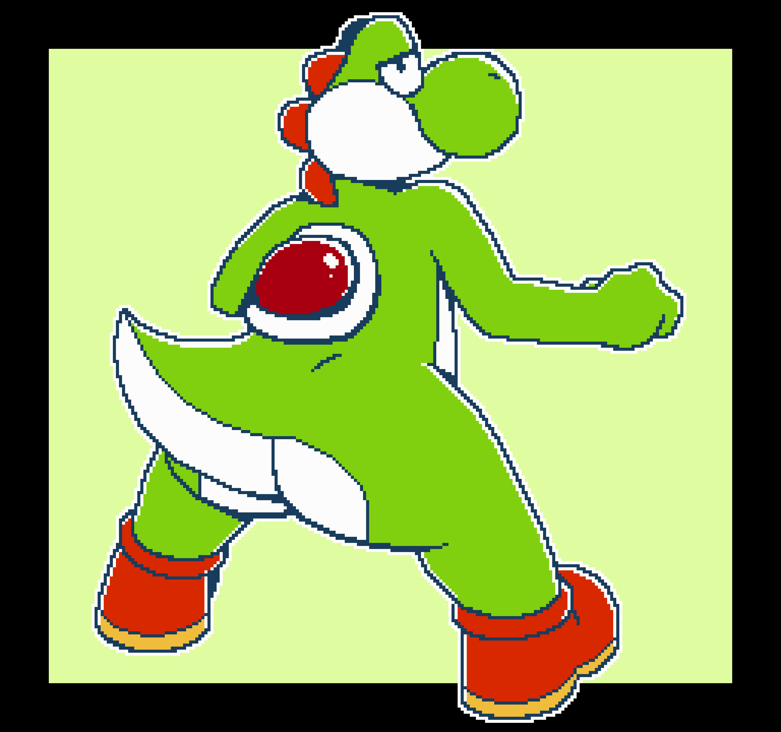 [a7d525] Green Yoshi Full