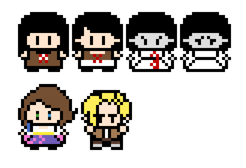 [3b2191] Pixel girls