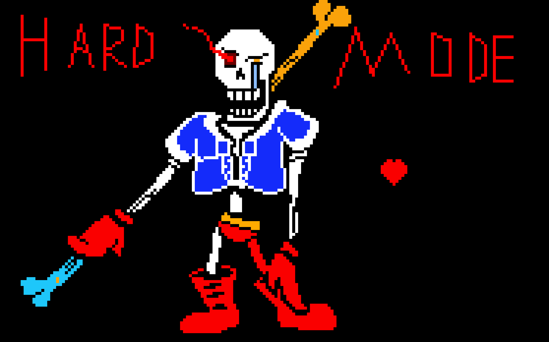 Disbelief Papyrus Phase 1 HARD MODE