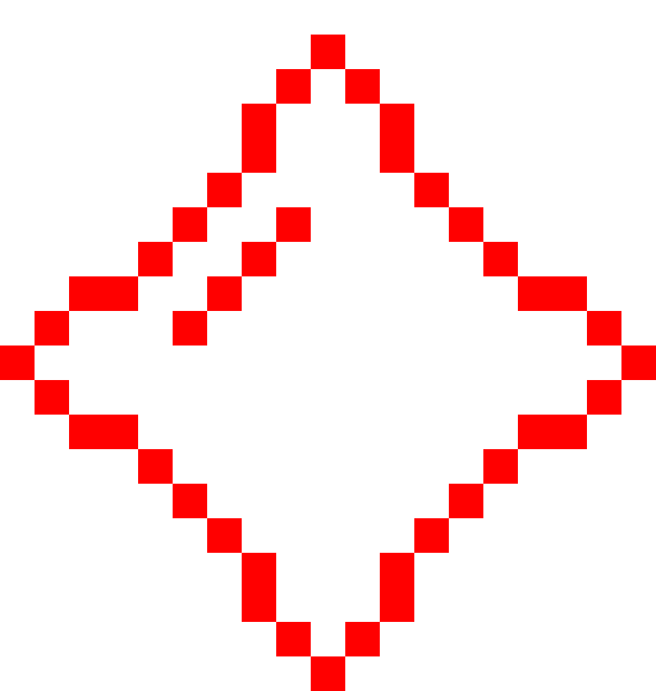 [45a019] diamond outline2